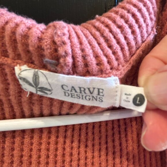 Soft ribbed 100% recycled CARVE long hoodie - Picture 6 of 7